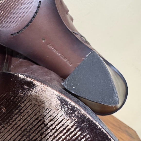 Frye Sophia Braided Peep Toe Booties - Picture 14 of 16